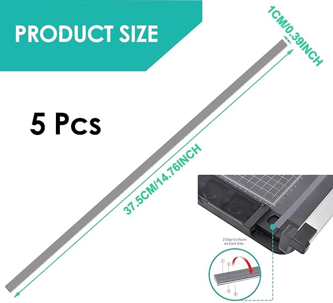 5 Pcs Rotary Paper Cutter Replacement Cutting Mat - Image 2