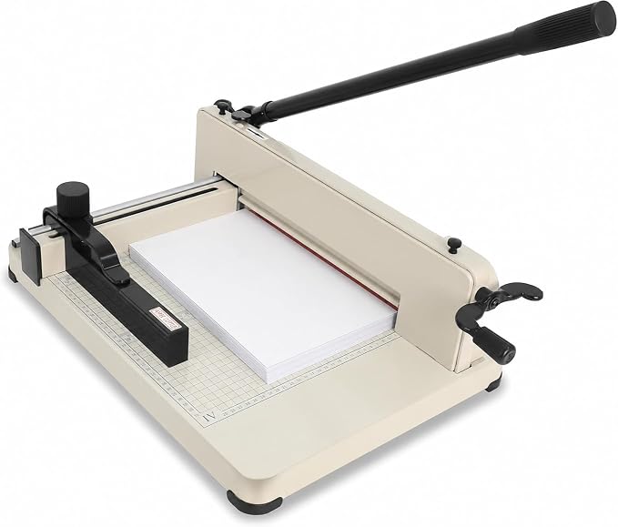 12 inch Heavy Duty Paper Cutter by Hoqqf