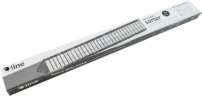 C-Line Heavy-Duty Indexed Sorter, 31 Dividers, Alpha/Numeric/Month/Date/Day - Image 3
