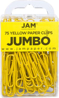 JAM PAPER Colorful Jumbo Paper Clips by JAMPaper