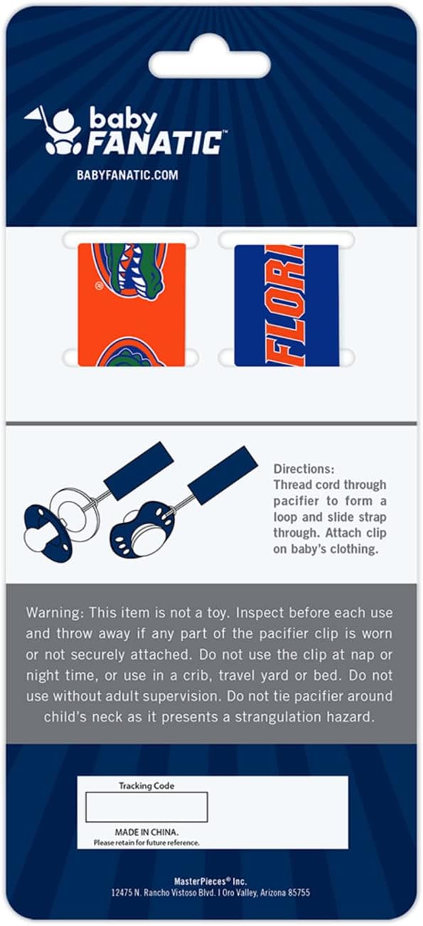 BabyFanatic Officially Licensed Unisex Pacifier Clip 2-Pack - Image 3