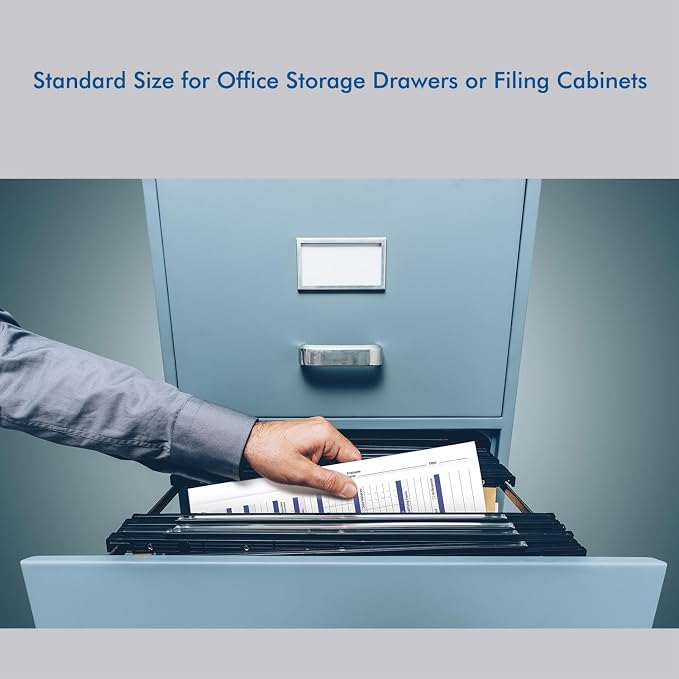 Employee Record Folders, Large Capacity and Durable Employee Info Record - Image 7