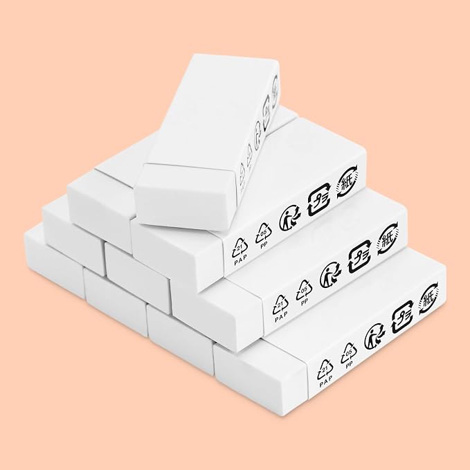 Amazon Basics Block White Eraser by AmazonBasics