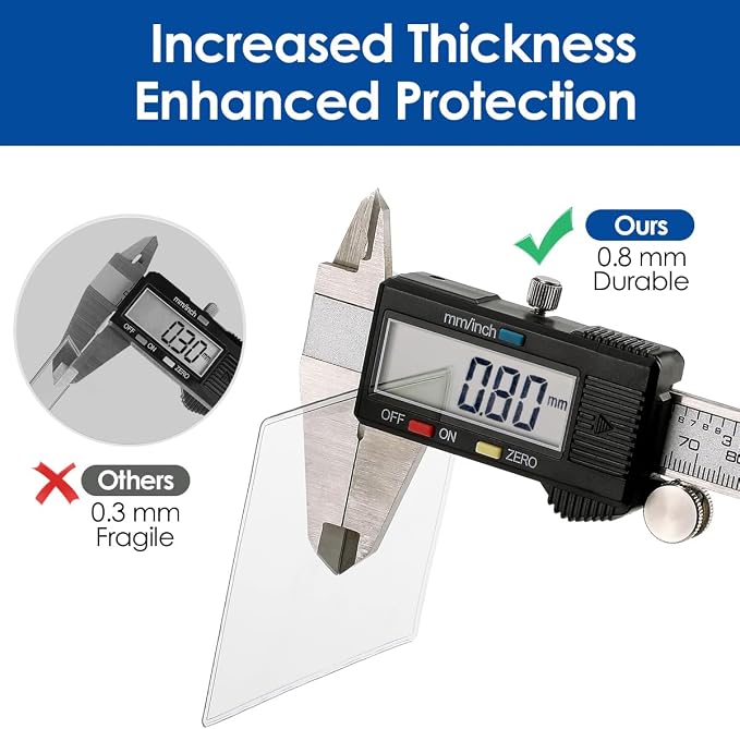 MaxGear Medicare Card Protector Sleeves, 20 Pack | 12 Mil Thickness, - Image 3