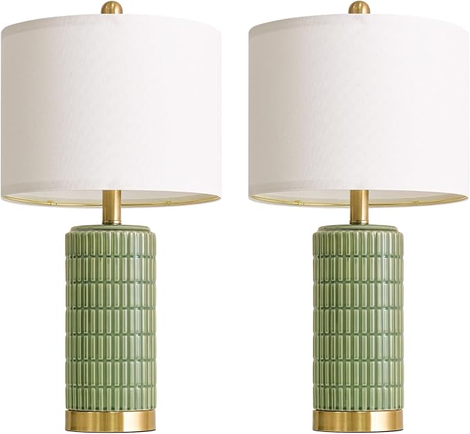 PoKat Bedside Table Lamps Set of 2 - Image 9