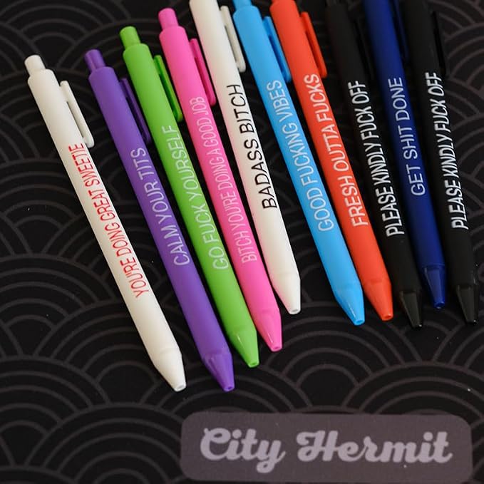 Cityhermit 22Pcs Funny Pens Set - Image 2