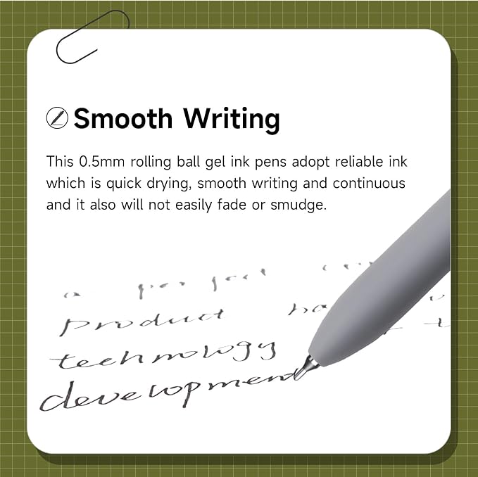 YOXMJDB Gel Pens, School Office Supplies - Image 3
