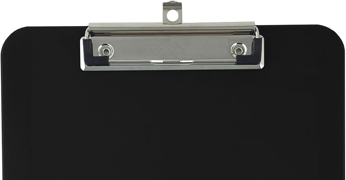 Trade Quest Plastic Clipboard Opaque Color Letter Size Low Profile Clip - Image 5