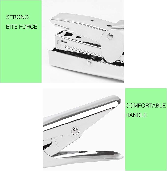 2 PCS Heavy Duty Stapler with 4000 Staples, Plier Stapler 25 Sheets Capacity - Image 6