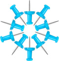 VAPKER Push Pins Tacks 120Pcs Deep SkyBlue Thumb Tacks Larger Size Pin Map by VAPKER