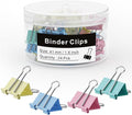 Binder Clips 24 PCS, 1.6 in, Office Supplies, Office Metal Paper Binder Clip by FXJHUDH