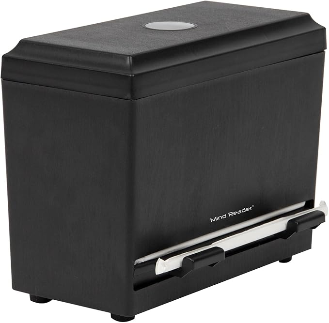 Mind Reader Compact Straw Dispenser or Pencil Dispenser, Countertop Organizer by MindReader