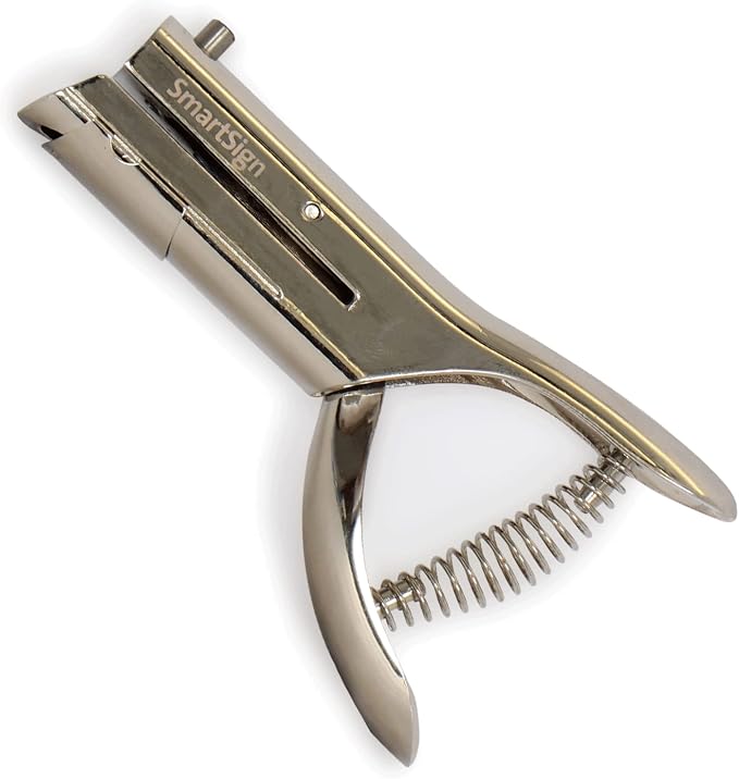 SmartSign Single Hole Heavy Duty Hand Held Hole Punch by SmartSign