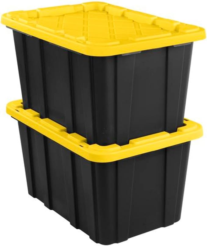 Sterilite 16-Pack Industrial Tote, Plastic Storage Container Bins - Image 9