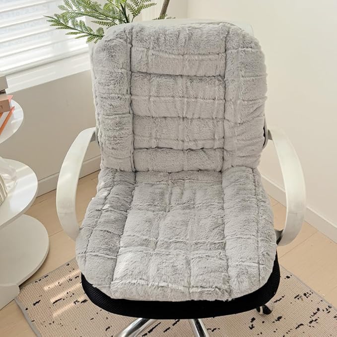 Office Seat Cushion with Back Support Plush Chair Pad - Image 4