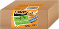 BIC Round Stic Xtra Life Pens, Medium Point 1.0 mm, 60 Black & 60 Blue Pens by BIC