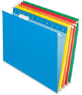 Pendaflex Hanging File Folders, Letter Size, 1/5-Cut Adjustable Tabs, 25 Per Box by TOPSProducts