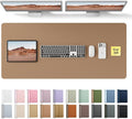 YSAGi Leather Desk Protector, Office Mat, Large Mouse Mat, Non-Slip PU Leather by YSAGi