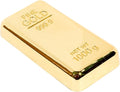 ZAHEPA Gold Bar Paperweight Pack of 1, Realistic Fake Gold Bars Desk Decor | by ZAHEPA