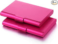 2 Pcs Business Card Holder for Purse, Aluminum Alloy Metal Business Card Case by Unknown