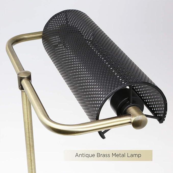 O’Bright LED Desk Lamp with USB Charging Port, Metal Lamp, Flexible Swivel Arms - Image 5