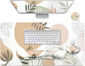 4-in-1 Large Mouse Pad, Keyboard Wrist Rest Pad & Wrist Support Mousepad Set by WBWEIRDBEAST