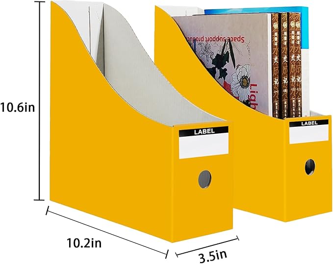 Limitliho 2 Pack Magazine File Folder Holder - Image 3