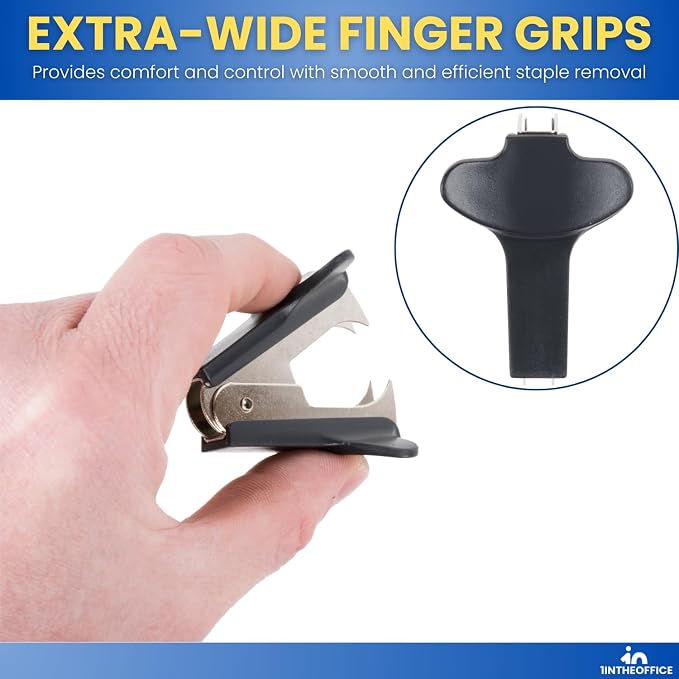 1InTheOffice Staple Remover, Claw Staple Remover, Staple Remover Tool, 6 Pack - Image 3