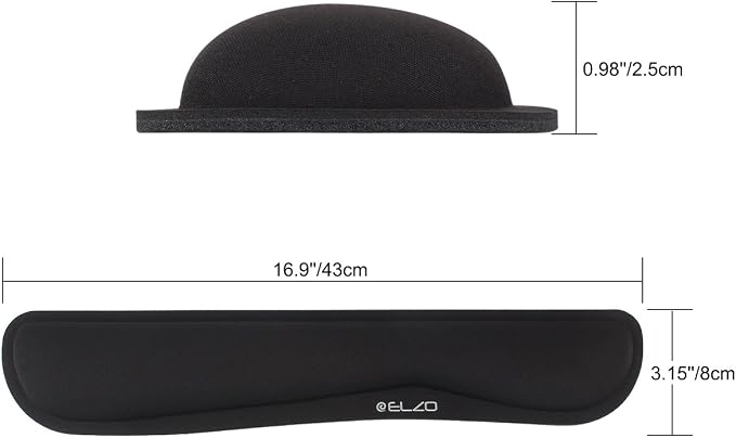 ELZO Keyboard Wrist Rest Pad Support - Image 3