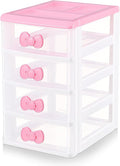 Girls Cute Lovely Color Storage Box Makeup Organizer by Tobeelec
