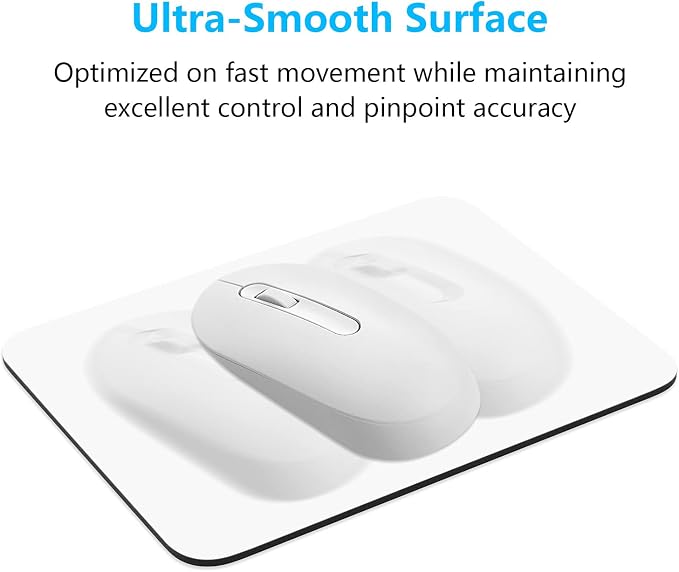 Dapesuom Small Mouse Pad, 6 x 8 Inch Thick Rubber Premium-Textured Non-Slip - Image 5