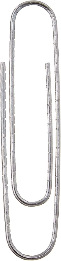 Amazon Basics Jumbo Size Office Paper Clips, 10 Packs of 100 - Image 4