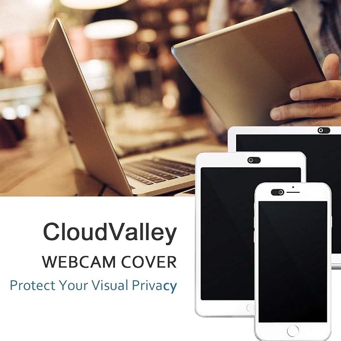 CloudValley Laptop Camera Cover Slide, Metal 0.023 Inch Ultra-Thin, 2 Pack | - Image 7