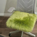 LLB Sheepskin Chair Covers Office Chair Cushion Dining Room Chair Pads Desk by LLB