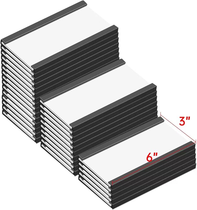 Magentic Label Holders 3x6 Inch, Magnetic Labels - Image 2