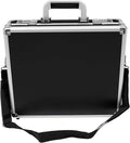 Locking Briefcase, Metal Briefcase w/Strap, Hard Aluminum Carrying Case by Unknown