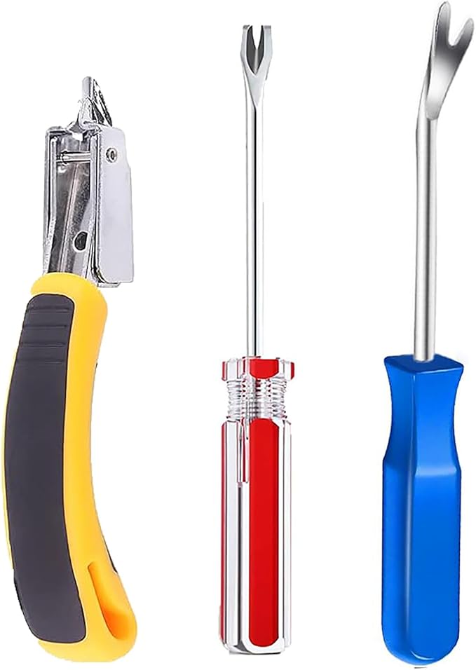 3pcs Upholstery Staple Remover Tool Includes Nail Puller Staples Puller and by Unknown