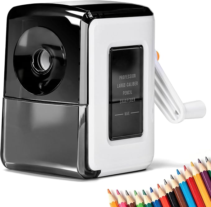 Manual Pencil Sharpener Hand Crank Pencil sharpeners by TUUGOTOUU