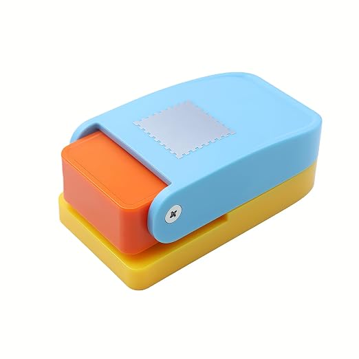 1 inch Ware Square Postage Stamp Punch Craft Lever Punch Handmade Paper Punch - Image 3