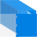 Teling 150 Pcs Clear Front Report Covers Bulk by Teling