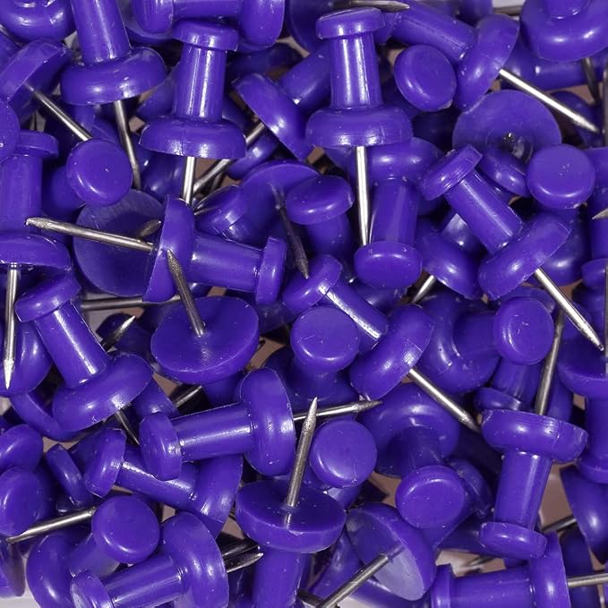 JAM PAPER Colorful Push Pins - Image 5