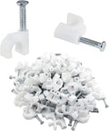 Bonsicoky 100Pcs Nail Cable Clips by Bonsicoky