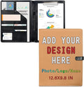 Personalized Padfolio with Logo Photo Name, Custom Business Portfolio Folder by LMPTOEI