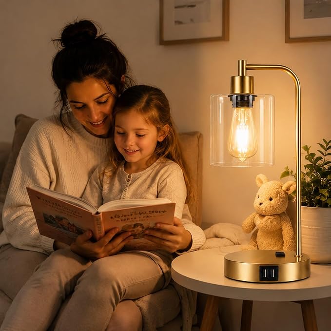 Industrial Touch Control Table Lamps Set of 2 - Image 8