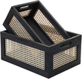 Wood Baskets, Rattan Storage Baskets by HODAKJUE
