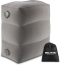 Inflatable Travel Foot Rest Pillow, Kids Airplane Bed, Adjustable Height Leg by Maliton
