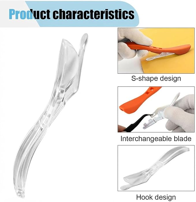 3PCS Wrapping Paper Cutter Knife, Vinyl Cutting Tool - Image 3