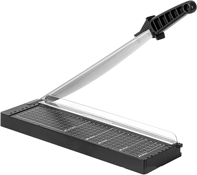 A4 Heavy Duty Paper Cutter, 15.6 in x 8.8 in 8 Sheets Capacity Paper Trimmer by YIKANGHENG