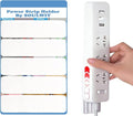 SOULWIT 5-Pack Self Adhesive Power Strip Holder, Surge Protector Fixator Wall by SOULWIT