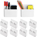 Mabrasse 10p Magnetic Dry Erase Marker Holder, Pen and Eraser Holder by Marbrasse
